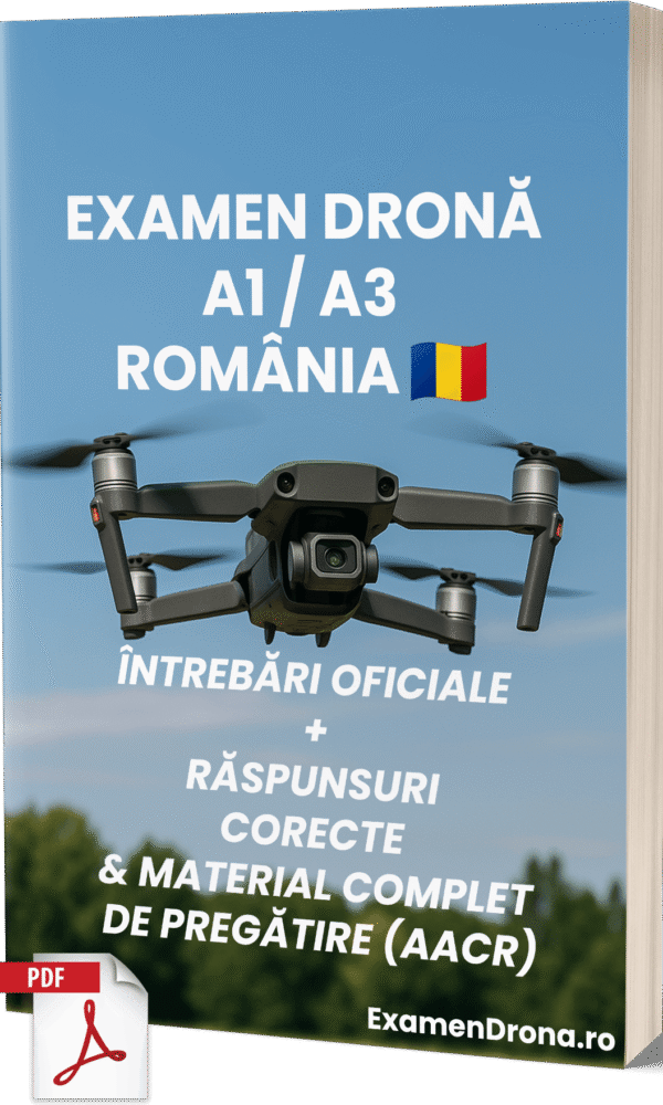 Licență Dronă A1/A3 România 2025 – Întrebările Oficiale și Răspunsurile Corecte - Image 1