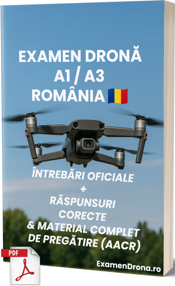 Licență Dronă A1/A3 România 2025 – Întrebările Oficiale și Răspunsurile Corecte - Image 1