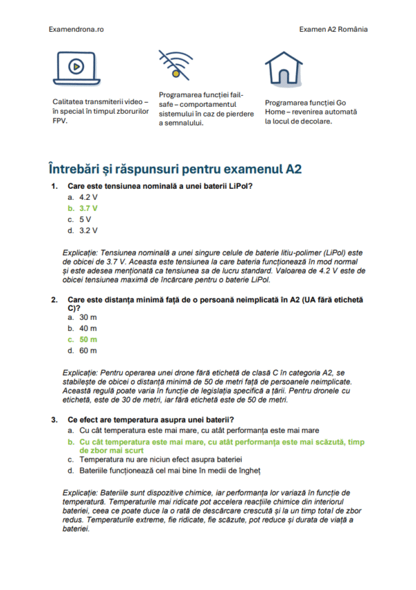 Examen A2 Dronă România 2025 – Întrebări Reale + Răspunsuri Verificate - Image 5