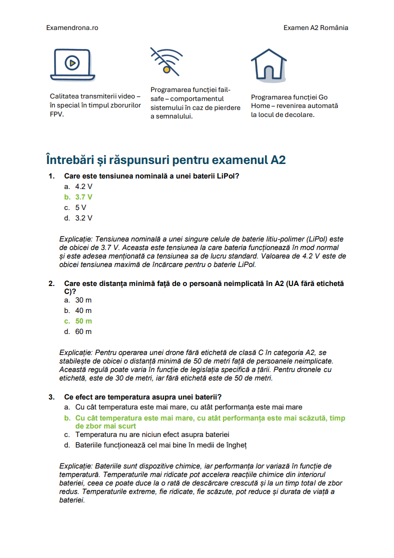 Examen A2 Dronă România 2025 – Întrebări Reale + Răspunsuri Verificate - Image 5