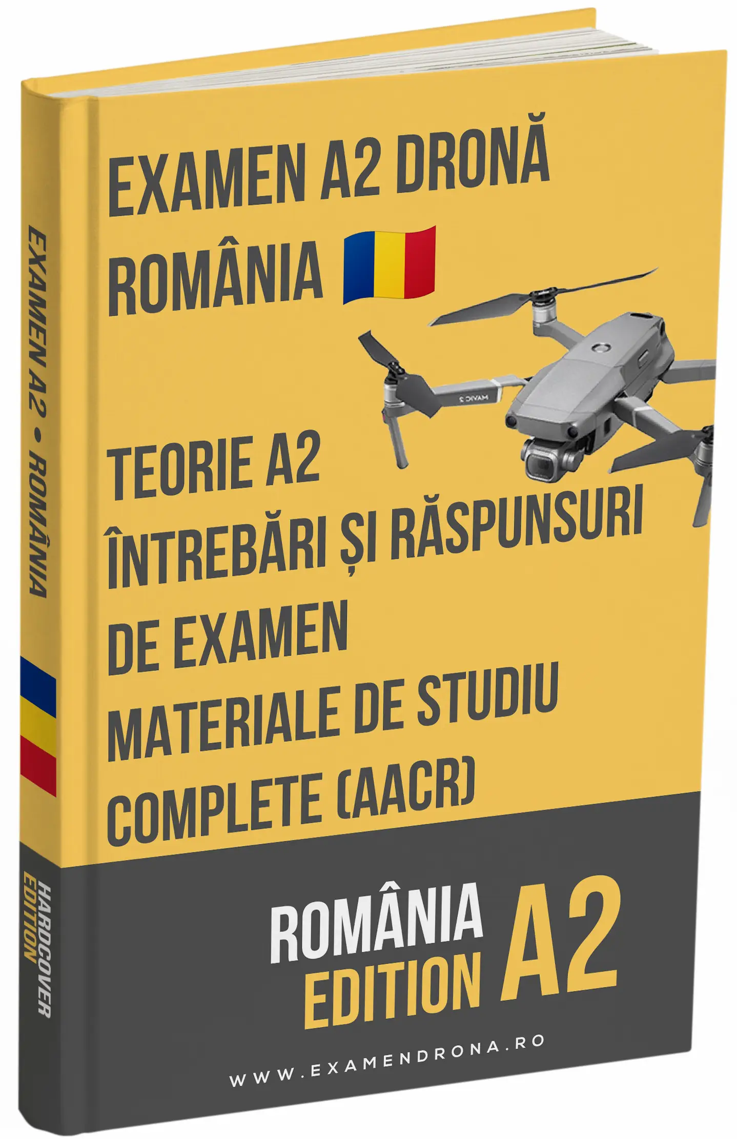 Examen dronă A2 România – Teorie avansată, materiale complete și peste 500 de întrebări tip examen cu răspunsuri - imagine 1